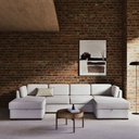 Canapé TIMES SQUARE design contemporain et pratique en beige à Dakar, Sénégal.