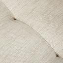 Zoom sur le tissu texturé de la chauffeuse Elementary, coloris sable, vendu à Dakar, Sénégal.
