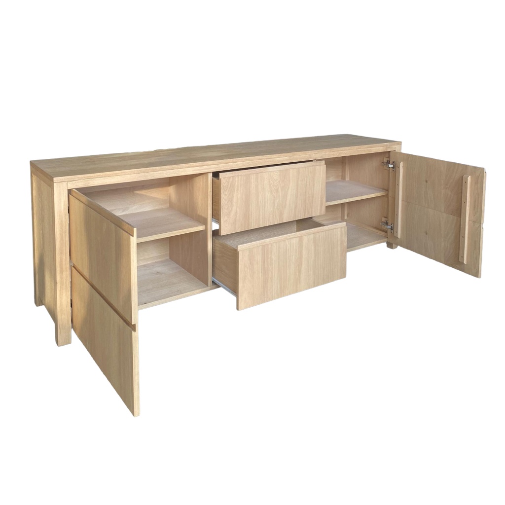 Buffet Danude enfilade 2 portes et 2 tiroirs