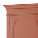 Meuble de rangement SELENA en bois coloris terracotta - Dakar, Sénégal