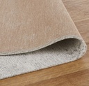 Tapis Pauline tissé jacquard, gris clair, dimensions 155x230 cm - Dakar, Sénégal