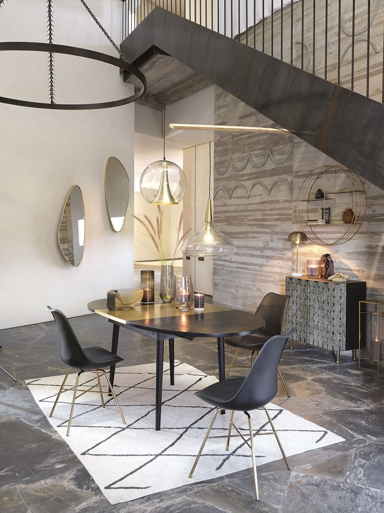 Table élégante Jagger, extensible ovale, 140/200 cm, 6/8 places - Dakar, Sénégal