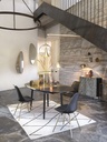 Table élégante Jagger, extensible ovale, 140/200 cm, 6/8 places - Dakar, Sénégal