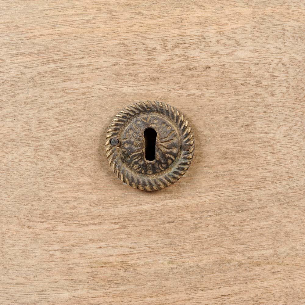 Meuble Colette, table de chevet en bois massif avec rangement, Dakar, Sénégal