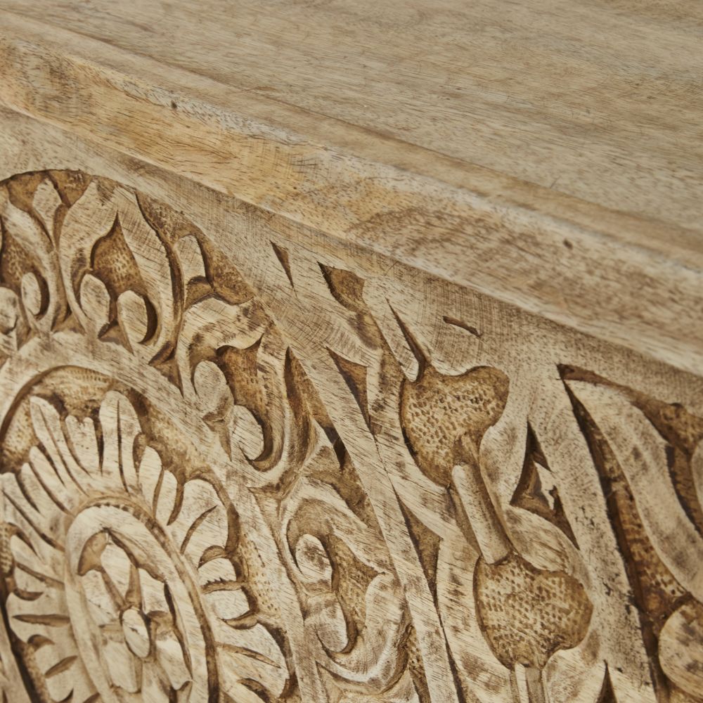 Meuble de rangement en bois massif sculpté Tahina - Dakar, Sénégal