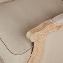 Fauteuil confortable Casanova, lin résistant Dakar, Sénégal