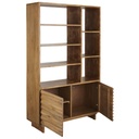 Étagère AVEIRO en bois marron avec 2 portes - Dakar, Sénégal