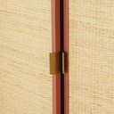 Buffet Tarifa 2 portes terracotta cannage en rotin