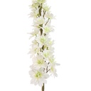 Tige fleur artificielle delphinium crème