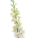 Tige fleur artificielle delphinium crème