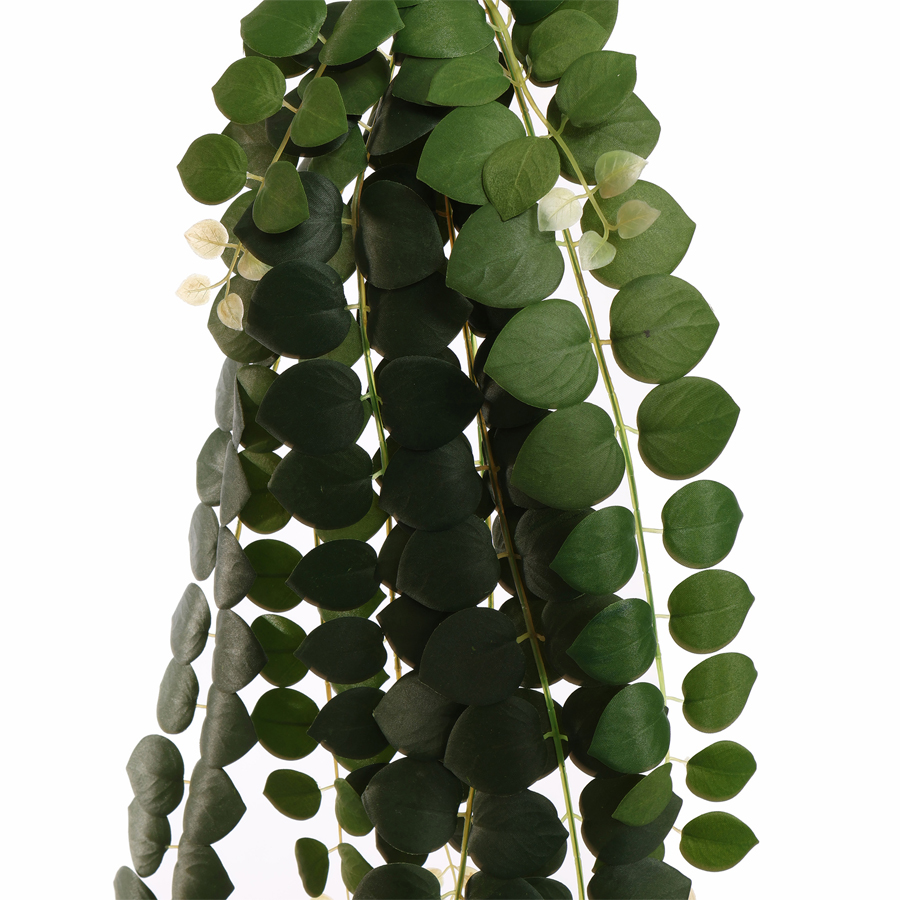 Tige fleur artificielle hoya carnosa bush vert