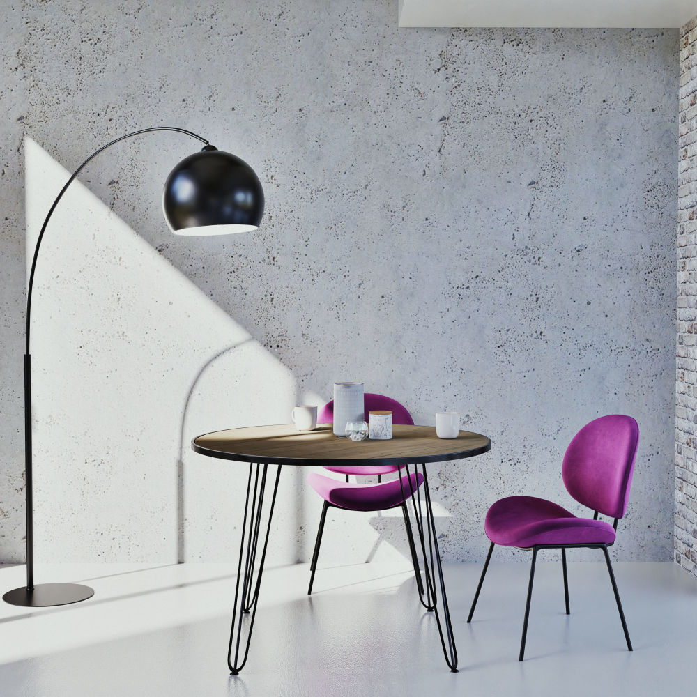 Mobilier de salle à manger Laker en bois et métal - Dakar, Sénégal