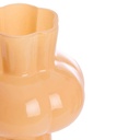 Vase Ø16x35,5 cm KORTESU verre pêche