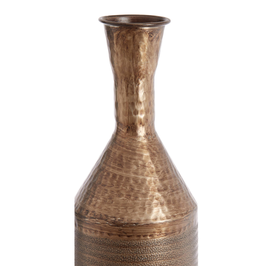 Vase déco Ø16x75 cm LISBOA marron foncé