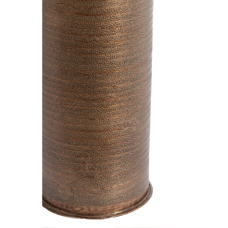 Vase déco Ø16x75 cm LISBOA marron foncé