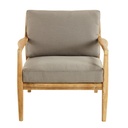 Fauteuil de jardin Indiana en acacia massif extérieur - Dakar, Sénégal