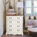 Mobilier design - Commode LÉONTINE robuste avec rangements spacieux pour intérieur au Sénégal