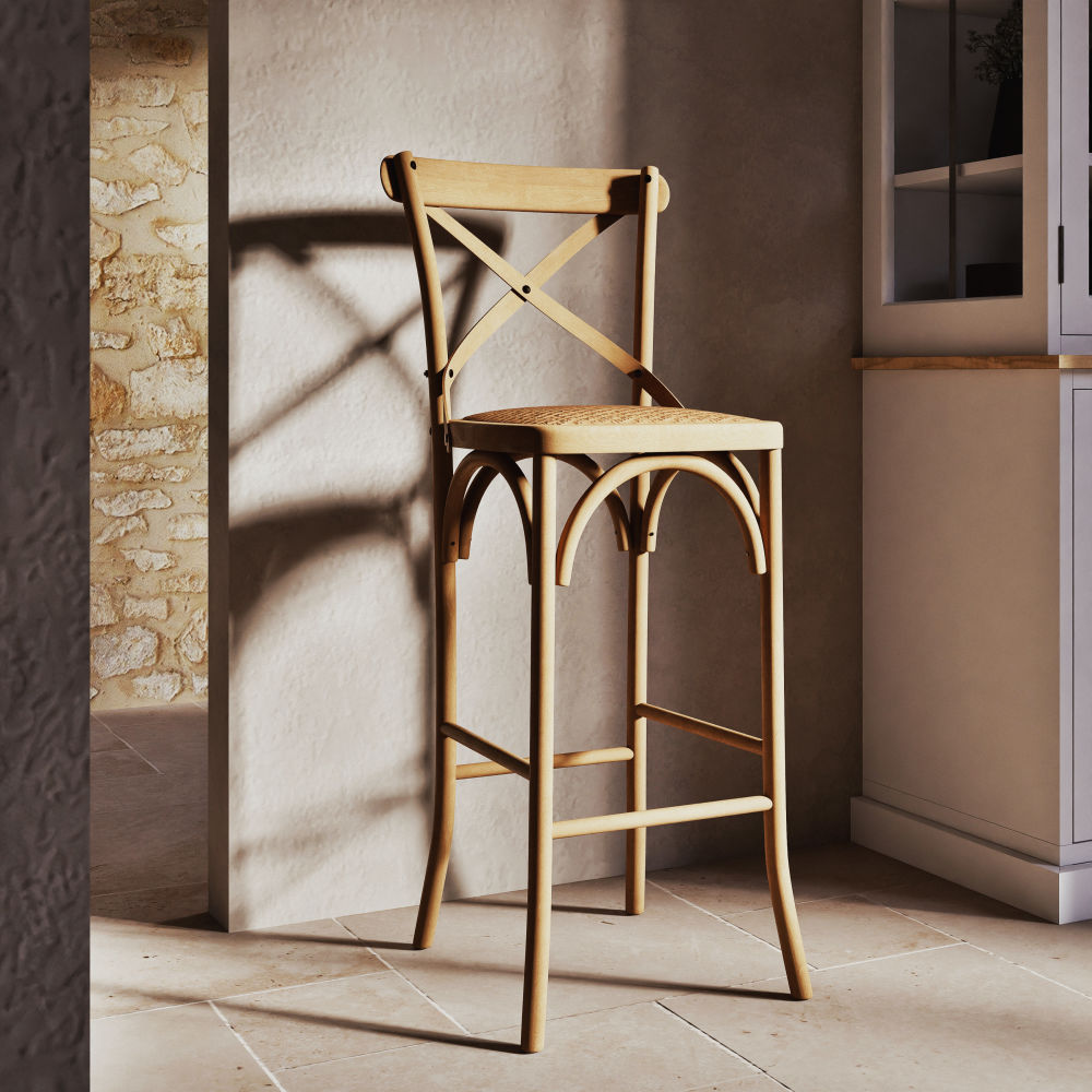 Style contemporain - Chaise TRADITION H75 cm pour un agencement élégant et naturel au Sénégal