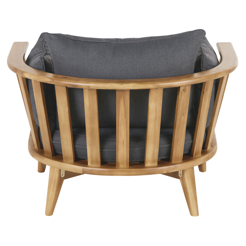 Mobilier extérieur durable - Fauteuil NOUMEA robuste avec revêtement naturel au Sénégal