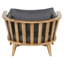 Mobilier extérieur durable - Fauteuil NOUMEA robuste avec revêtement naturel au Sénégal