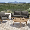 Confort et authenticité - Fauteuil de jardin NOUMEA pour moments détente en plein air à Dakar