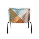 Confort et authenticité - Fauteuil de jardin SAO ANTÃO écologique pour moments détente colorés à Dakar