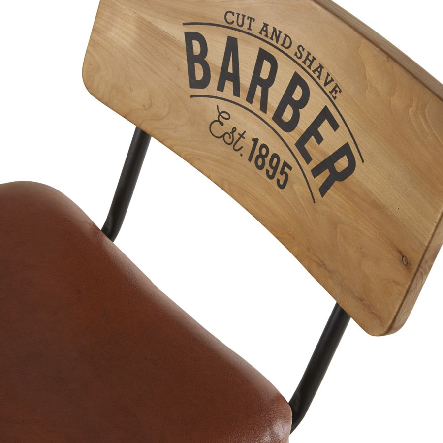 Confort visuel et authenticité - Chaise HARVEY pour une touche industrielle dans votre espace à Dakar