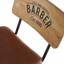 Confort visuel et authenticité - Chaise HARVEY pour une touche industrielle dans votre espace à Dakar