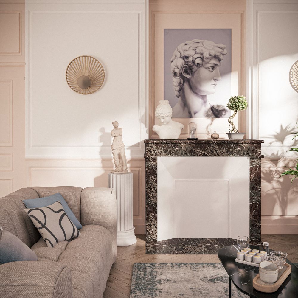 Mobilier design - Statue PAULINE robuste avec finition douce pour salon ou chambre au Sénégal