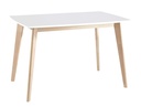 Table à manger MIA blanche pour 4 à 6 personnes, design moderne à Dakar, Sénégal