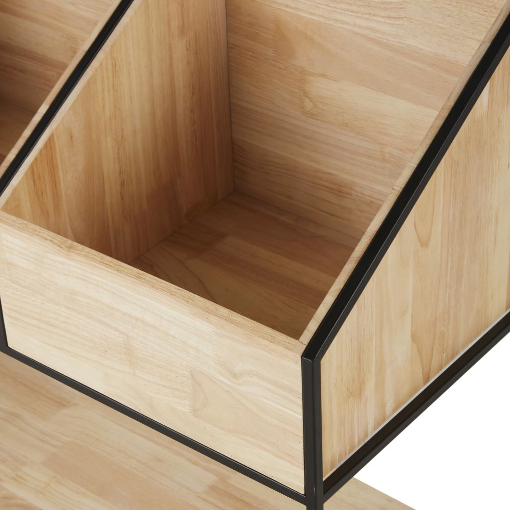 Mobilier design - Meuble robuste avec matériaux recyclés pour salon ou bureau industriel au Sénégal