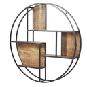 Mobilier design - Étagère robuste avec matériaux nobles pour salon ou bureau au Sénégal