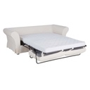 Siège contemporain - Canapé en tissu effet lin pour un style minimaliste chic au Sénégal