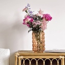 Vase Bal pm en verre marron