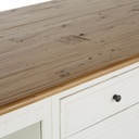 Îlot de cuisine Flaubert 90x180x75 en bois élégant, Dakar, Sénégal
