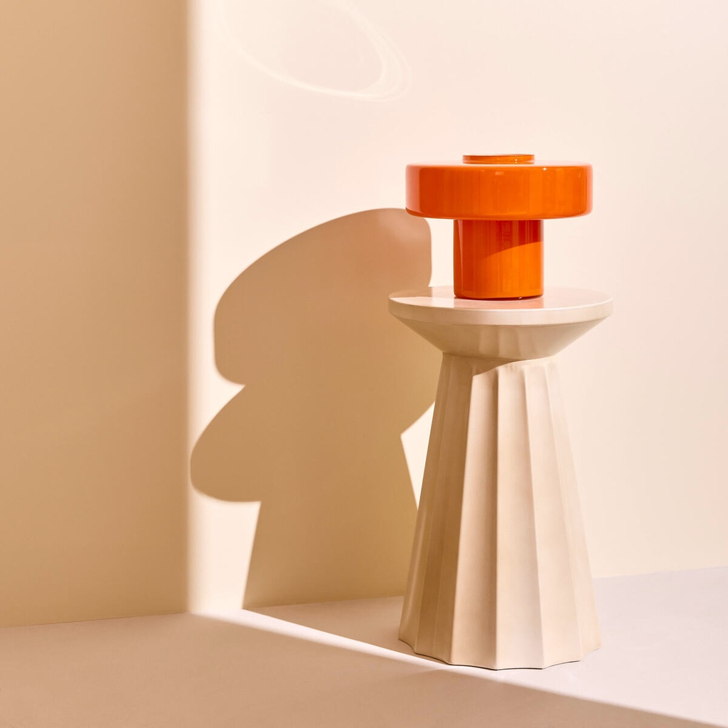 Table d'appoint Lilou en métal sable
