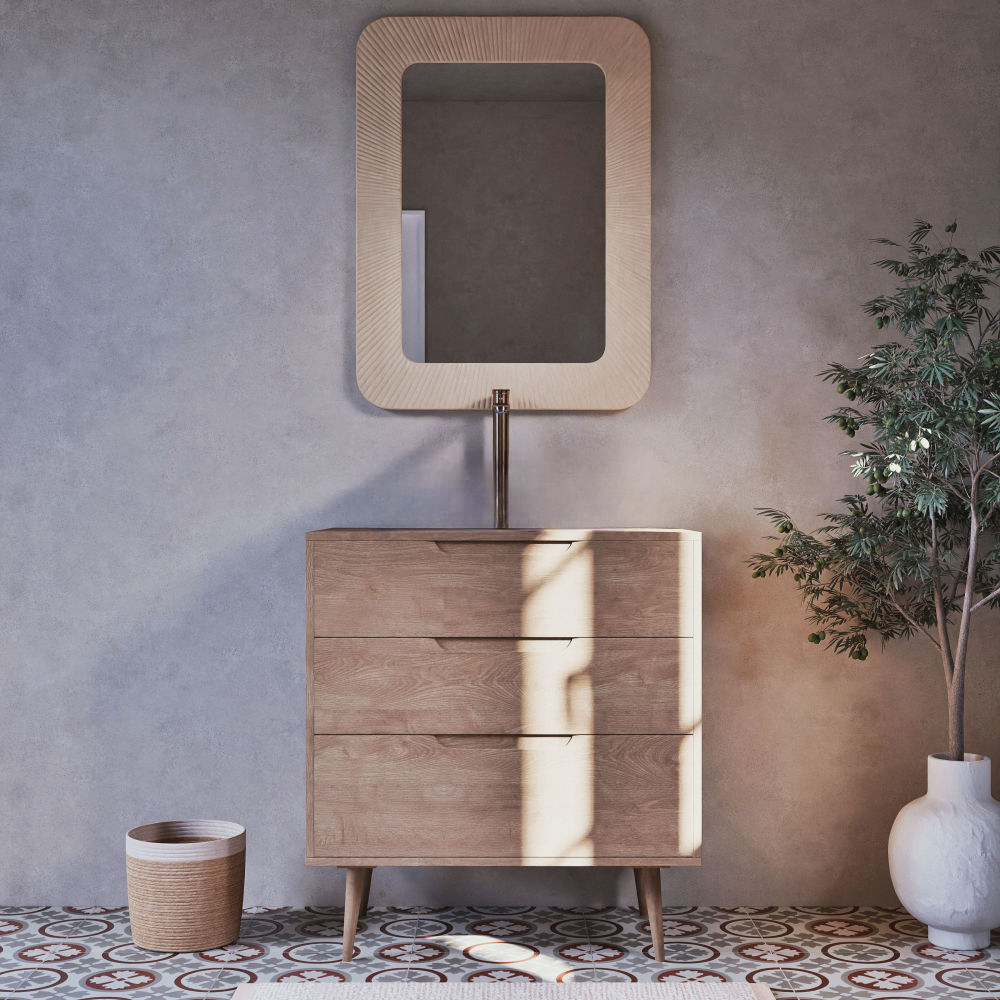 Commode Trocadero 3 tiroirs en manguier massif