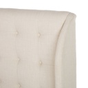 Lit coffre sommier inclus bois de pin blanc 160x200 cm