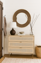 Commode Solstice 3 tiroirs cannage en rotin