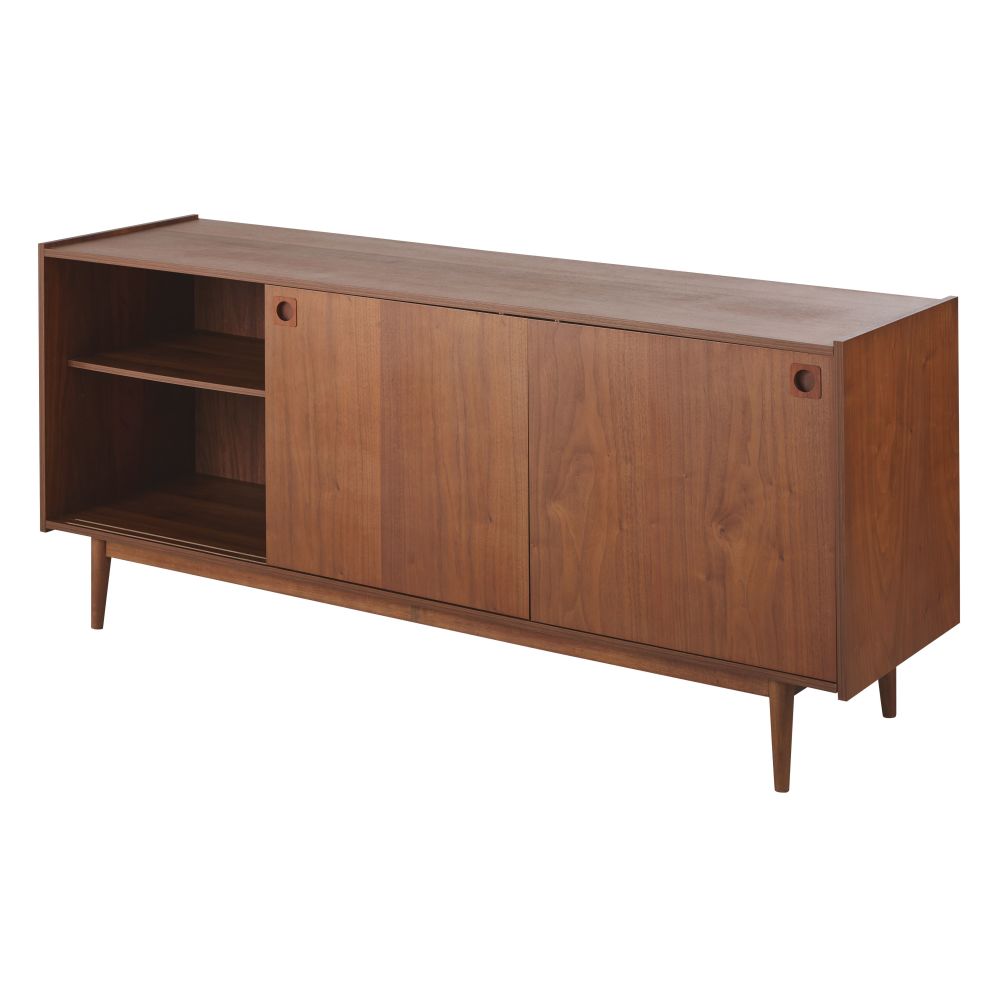 Buffet enfilade vintage Griffith 3 portes marron