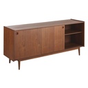 Buffet enfilade vintage Griffith 3 portes marron