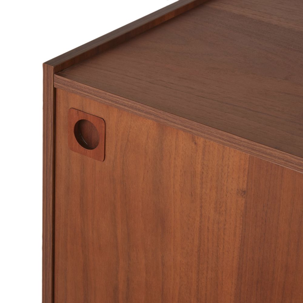 Buffet enfilade vintage Griffith 3 portes marron