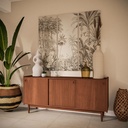 Buffet enfilade vintage Griffith 3 portes marron