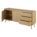 Buffet vintage Axelle 2 portes 3 tiroirs