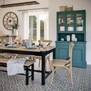 Chaise bistrot Tradition en bois de hêtre et bambou