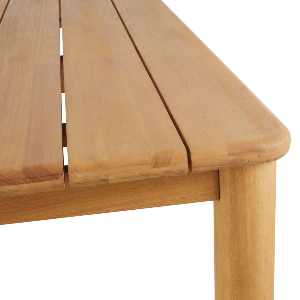 Table de jardin Sandy en bois d'eucalyptus 10 personnes L240