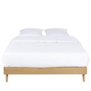 Lit vintage 140x200 Sixties avec sommier à lattes