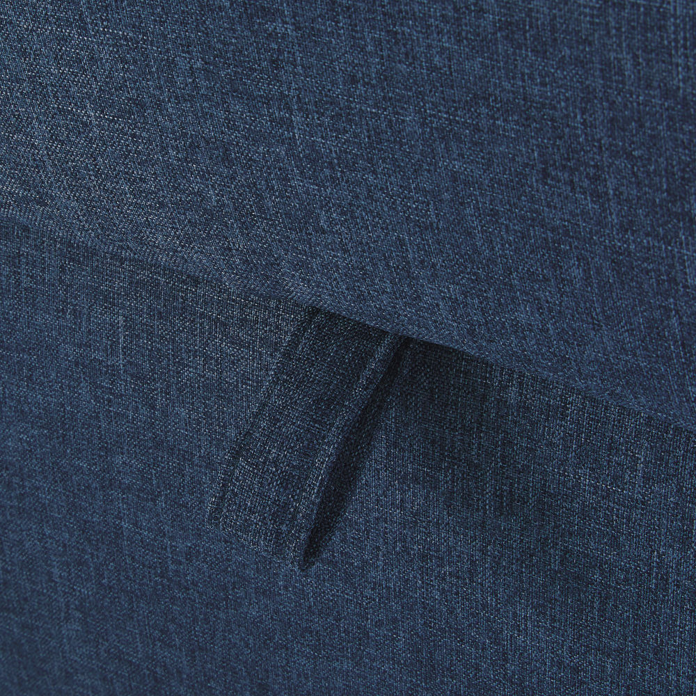 Canapé-lit panoramique convertible Times square 6 places bleu nuit