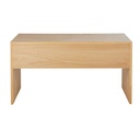 Bureau Varuna 2 tiroirs 1 niche en bambou tressé