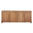 Buffet Stockholm 4 portes en sheesham massif